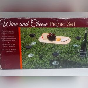 Wine and Cheese Picnic Set - New in Box